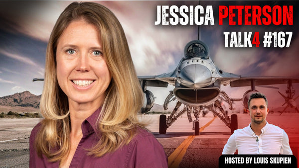 Jessica “Sting” Peterson — The Flight-Test Engineer Behind Tech That Saves Fighter Pilots | Talk4 EP 167