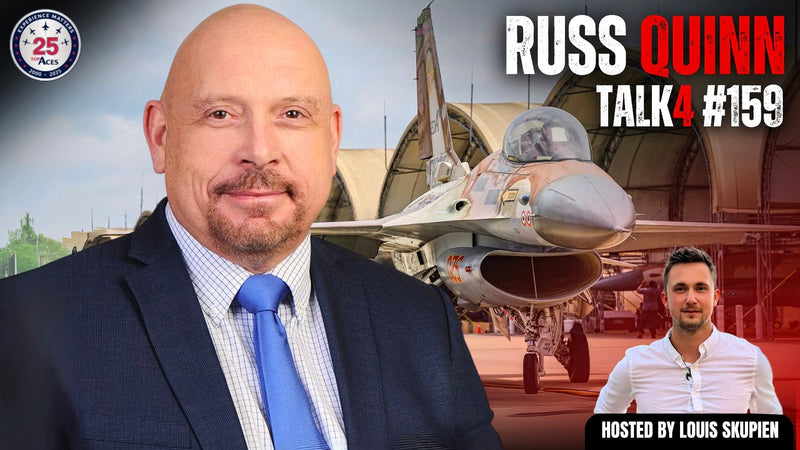 From Thunderbird Pilot to Private F-16 Fleet Commander — Russ “Puck” Quinn on TALK4
