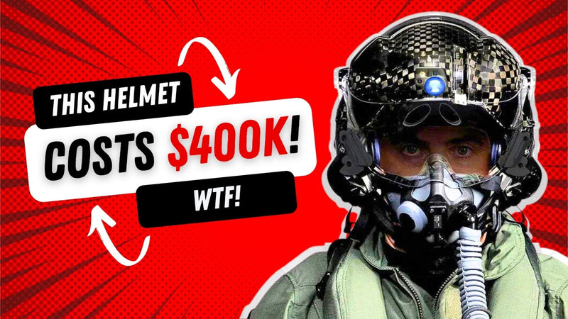 This HELMET Costs $400K!!! | Why does the F35 HELMET cost so much? - LouisSkupien