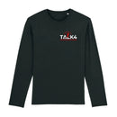 Talk4 Podcast Long Sleeve Men's T-Shirt (SMALL LOGO) - LouisSkupien