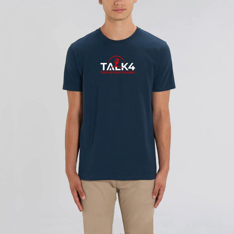 Talk4 Podcast Unisex Logo T-Shirt (LARGE LOGO) - LouisSkupien