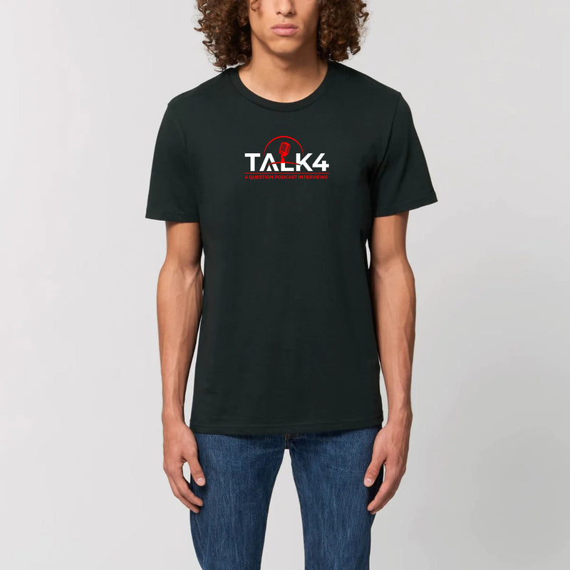 Talk4 Podcast Unisex Logo T-Shirt (LARGE LOGO) - LouisSkupien